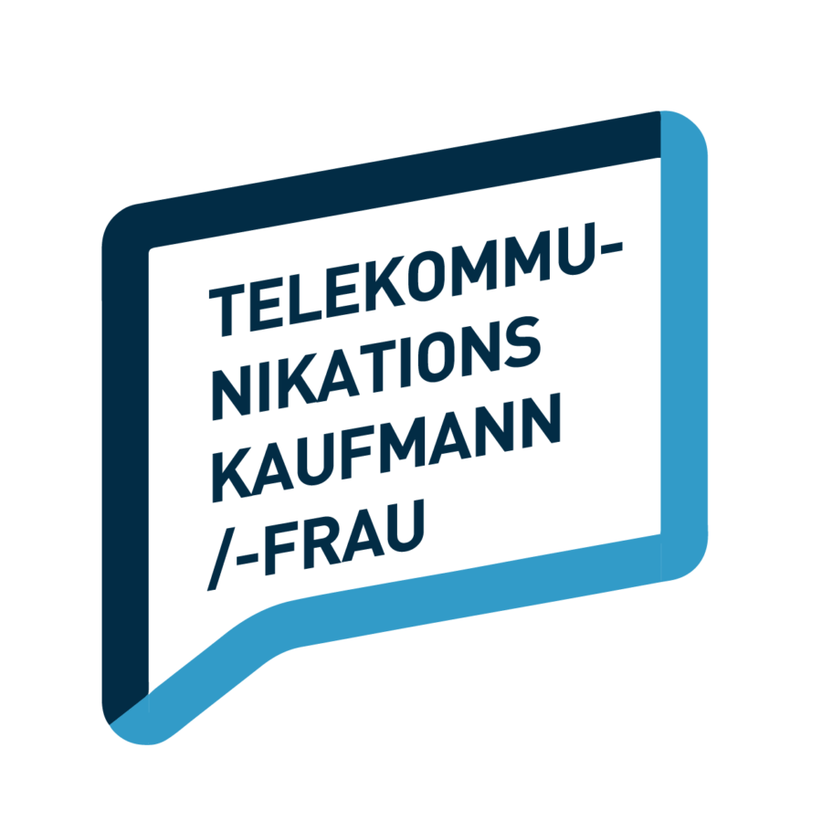 Sprechblase Beruf: Telekommunikationskaufmann